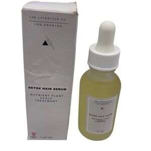 The Lyfestyle Co Detox Hair Serum Nutrient Plant Scalp Treatment 1.69‎ oz
